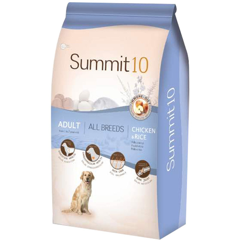 غذای خشک سگ سامیت10 ( طعم مرغ و برنج ) مدل All Breeds